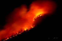 Pilot Mountain fire of November 2012
